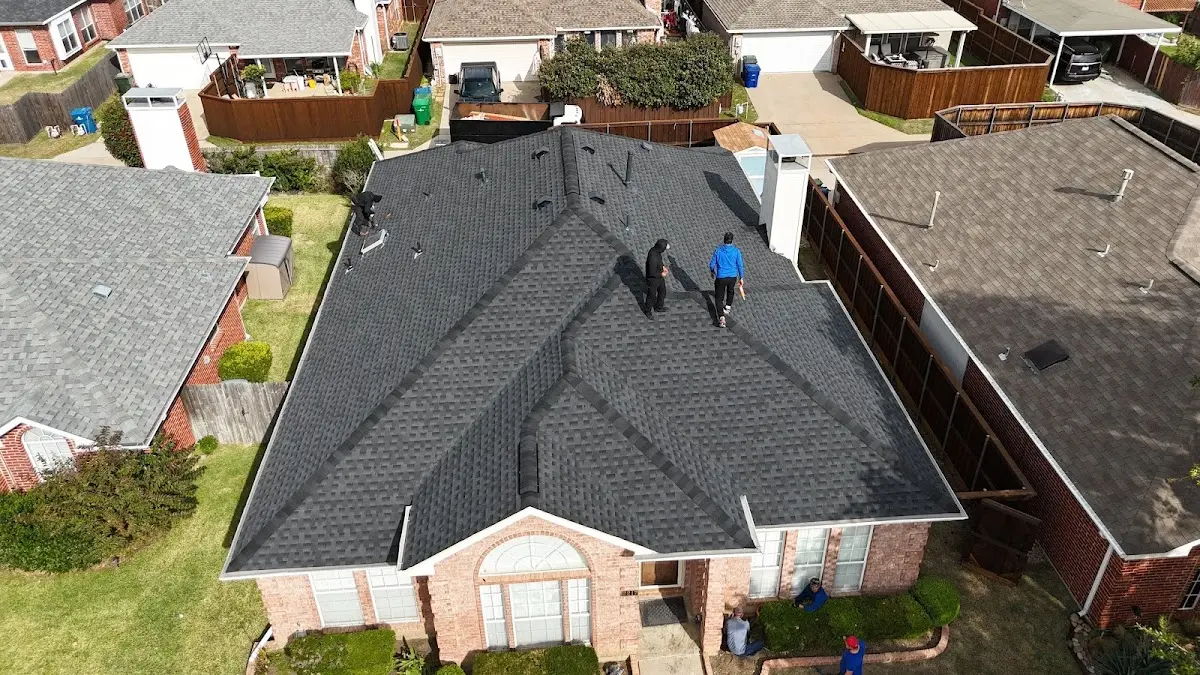 Commercial Roofing work in progress on a Andalusia property